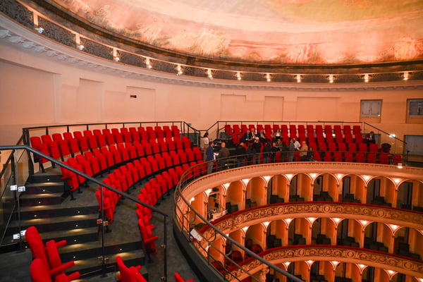 Terminati i lavori per la nuova galleria del Teatro Verdi di Padova