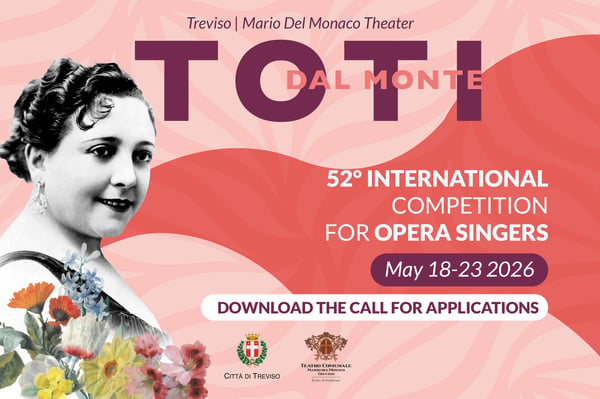 Last days to register for the “Toti Dal Monte” International Competition for Opera Singers!